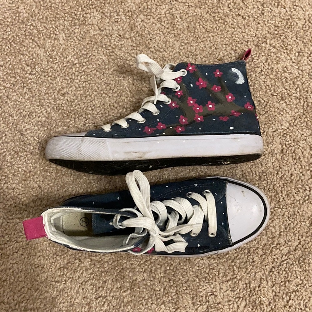 cherry blossoms shoes